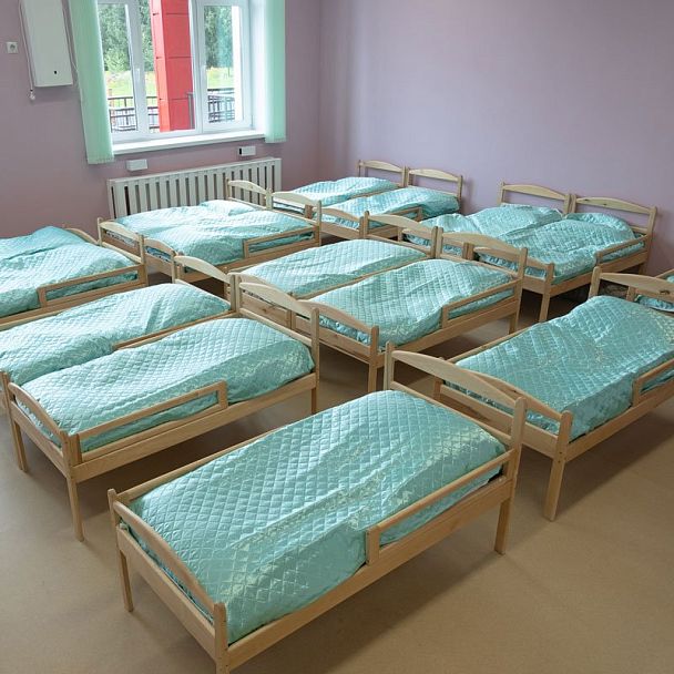 Кровать детская Ника (массив, лак), настил фанера 4 мм, 1400 - Вид 7