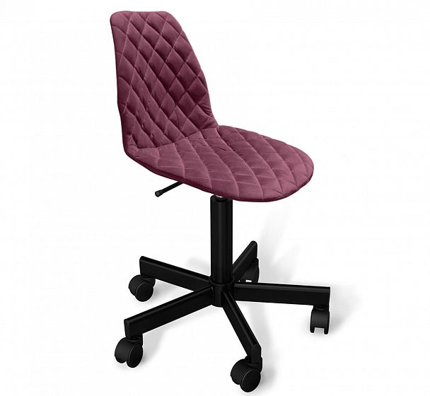 Стул подъемно-поворотный Sheffilton SHT-ST29-С12/S120M ежевичное вино/черный муар - Вид 1