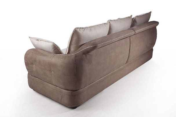 Napoli (Неаполь) диван-кровать прямой, замша - Вид 8