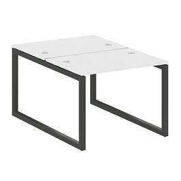 Metal System Quattro Р. ст. на О-образном м/к 50БО.РАС-СП-2.1 Белый/Антрацит металл 1000*1475*750 - Фото предпросмотра