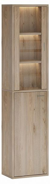 Шкаф-витрина Домино СУ(ш1в2)+1ФГ+1ФС Нельсон - Вид 1