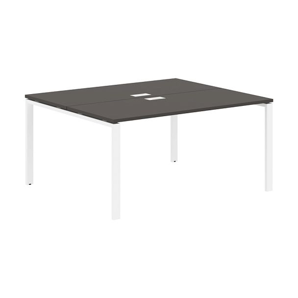 Стол 2-х местный EUWST 1513 Мокко/Белый 1560х1346х750 EDIS - Вид 1