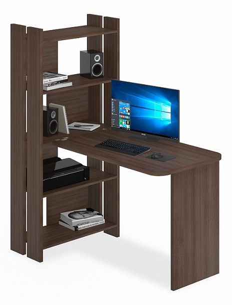 Стол компьютерный Домино Lite СТЛ-ОВ+С100Р Шамони - Вид 1