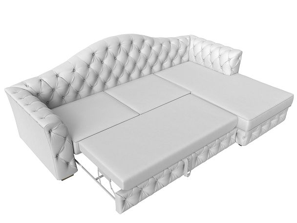 Диван угловой Артис правый угол Экокожа белый - Вид 7