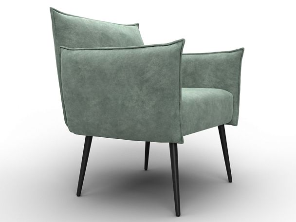 Кресло Лига-083 Велюр зеленый - Вид 3