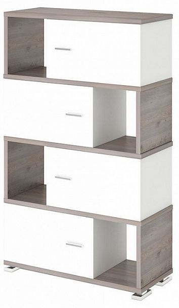 Тумба комбинированная Домино СБ-30/4 Белый/Нельсон - Вид 1