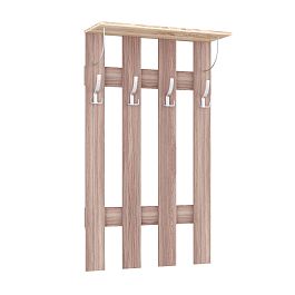 Ямайка Вешалка ЯПВ-1 (700*1200*260) ясень шимо/дуб сонома - Фото предпросмотра