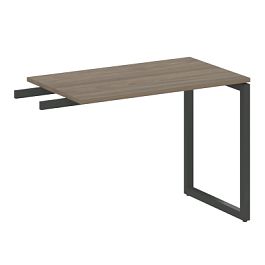 Metal System Quattro Приставной элемент на О-образном м/к 40БО.ПР-3 Вяз/Антрацит металл 1000*600*750 - Фото предпросмотра