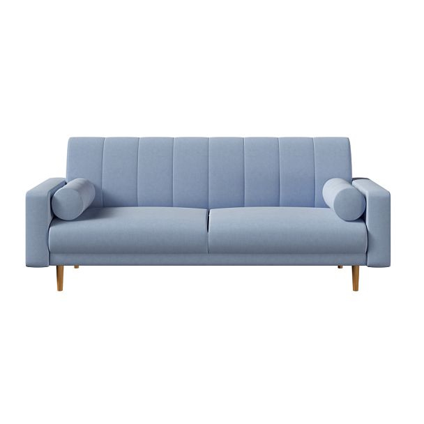 Диван-релакс трехместный Chairman МИРА 2160х900х860 велюр голубой - Вид 1