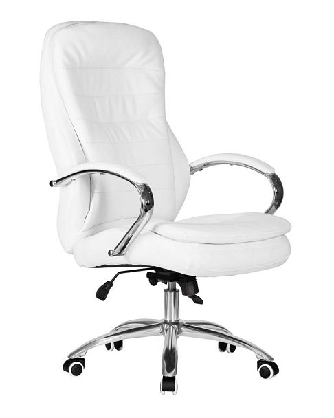 Офисное кресло для руководителей DOBRIN LYNDON (белый) - Вид 2