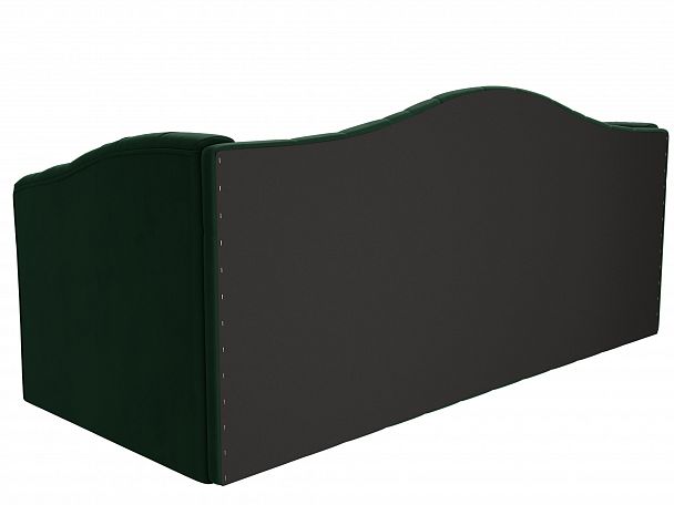 Прямой диван Мечта (полностью велюр зеленый) - Вид 7