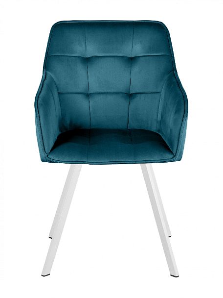 Комплект кресел поворотных Мони, Confetti izumrud/белый, 4 шт. - Вид 3