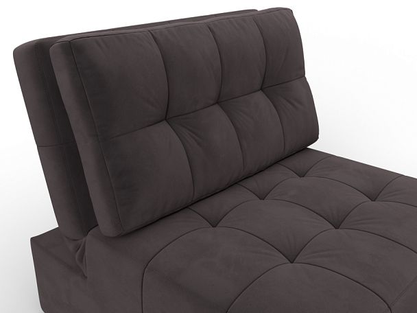 Кресло-кровать Лига-107 (80) Велюр коричневый - Вид 4