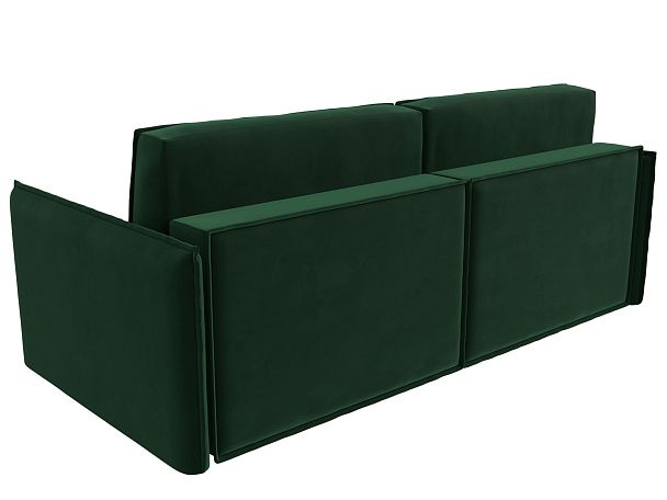 Диван прямой Либерти (полностью велюр зеленый) - Вид 6