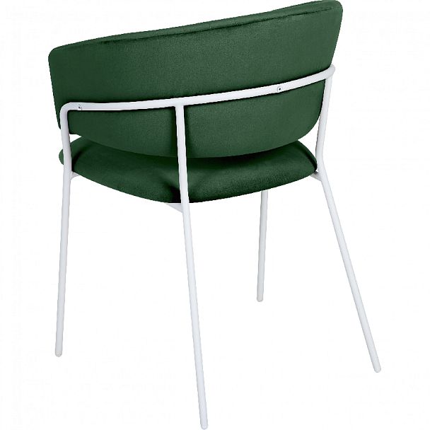 Стул кухонный Даксон зеленый велюр/белый - Вид 5
