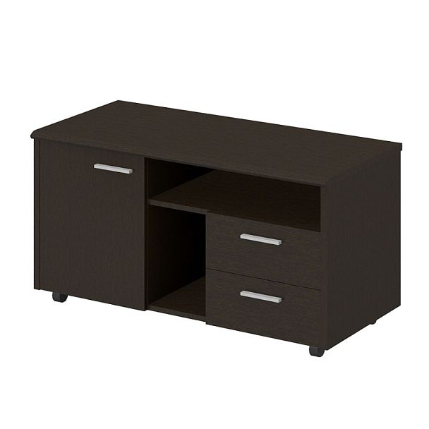 Тумба сервисная "Президент"  ПК-ПР-ТМВ122Х55У/35-В1-179П дуб ферраре пленка новая - Вид 1