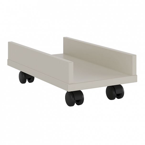 Подставка под системный блок New Line 28x50x15,3 бежевый - Вид 1