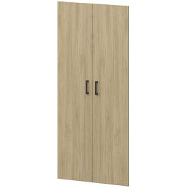 Двери из ЛДСП к широким стеллажам НТ-602.2.Ч.Ф Баттл Рок 780x16x1948 Аргентум - Фото предпросмотра
