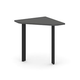 Style Project Next Угловой элемент стола SN-59.USP-011 Антрацит/Металл Черный 700*700*750 - Фото предпросмотра
