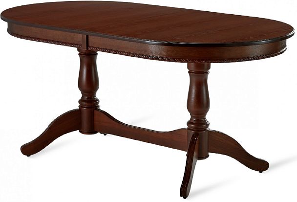 Стол деревянный раздвижной Барэнт 170(220)х90х76 Античный орех - Вид 3