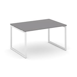 Стайл Проджект Стол переговорный SN-4O.SPRG-001.3 Серый Пепел/Металл Белый 980*980*750 - Фото предпросмотра