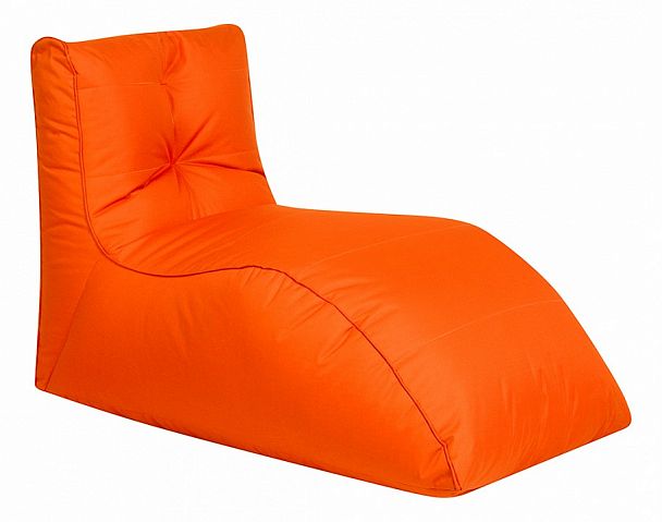 Кресло-мешок Шезлонг оранжевое - Вид 1