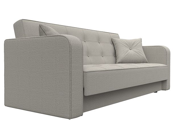 Диван-книжка Тур Рогожка бежевый - Вид 3