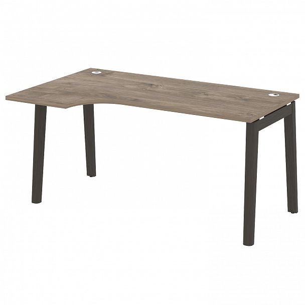 Стол эргономичный "Onix wood" OW.SA-1 тиквуд темный/дуб темный - Вид 2