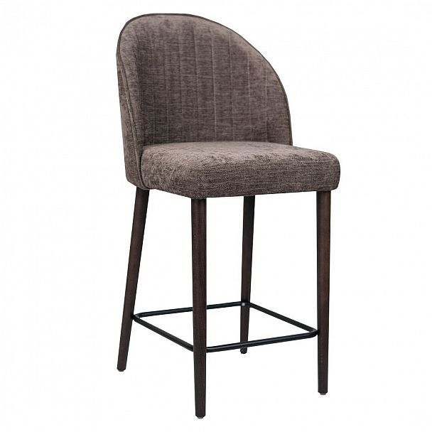 Стул полубарный Тони, серый - Вид 2