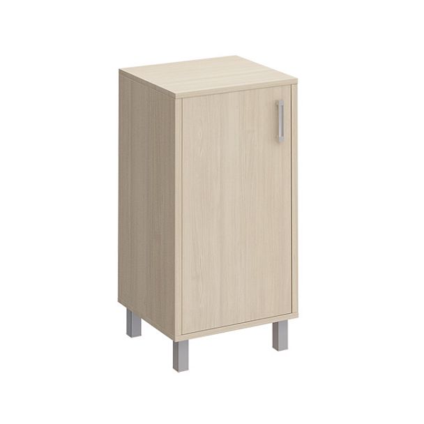 Шкаф левый низкий дверь ДСП без замка "Борн" В 411-811 дуб шамони - Вид 1