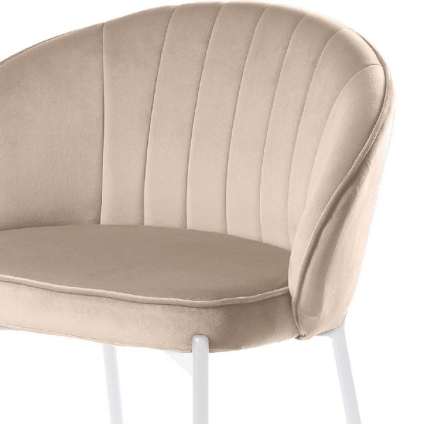 Комплект полубарных стульев Миэль кремовый/белый, 2 шт. - Вид 6