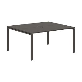 Стол 2-х местный EUWST 1513 Мокко/Мокко 1560х1346х750 EDIS - Фото предпросмотра