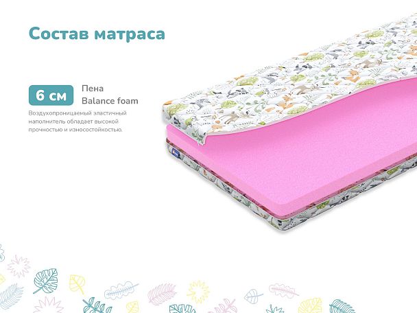 Матрас Димакс Дрёмушка Лайт х/б 90х200 - Вид 3