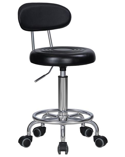 Табурет мастера DOBRIN BILLY (черный) - Вид 1