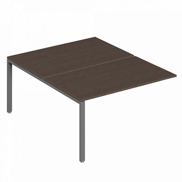 Удлинитель бенч-системы Trend Metal 140x147x75 тёмный дуб - Вид 1