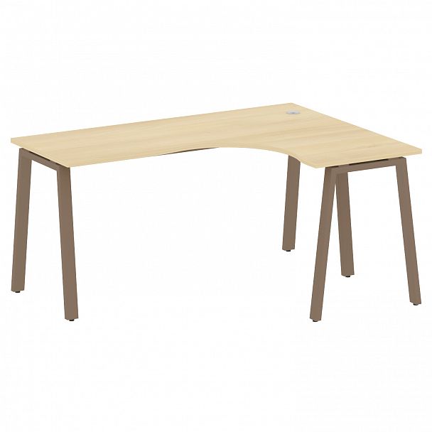 Стол "Metal System" БА.СА-4 акация/мокко - Вид 1