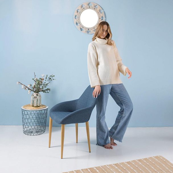 Стул Kent Сканди БлюАрт Натур - Вид 5