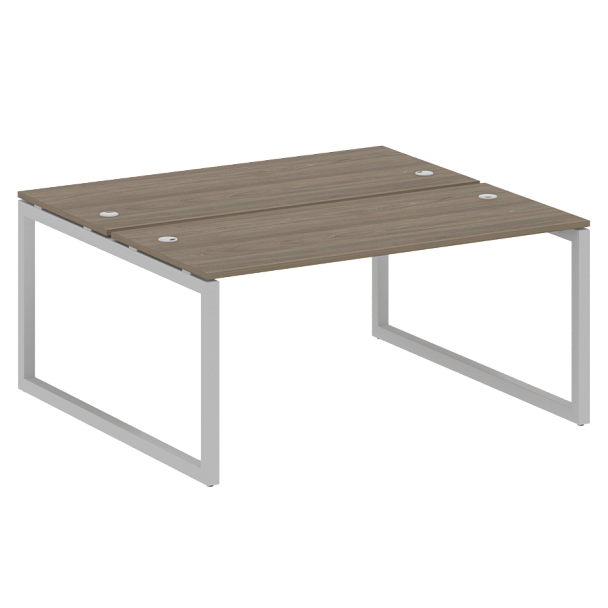 Metal System Quattro Р. ст. на О-образном м/к 50БО.РАС-СП-2.4 Вяз/Серый металл 1600*1475*750 - Вид 1