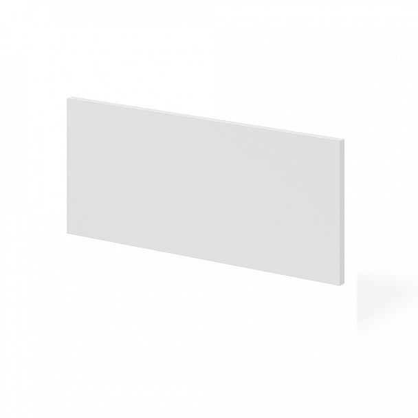 Декоративная панель левая "Торонто"  ПК-ТРН-БКР38Х87Л-В1-76 белый - Вид 1