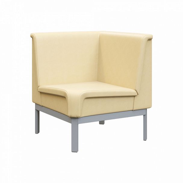 Диван угловой "MODULE" MD.U1 Серый+бежевый - Вид 1