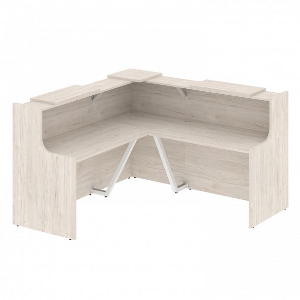 Ресепшн Г-образный "Onix" O.R-K-24 денвер светлый - Вид 1