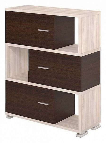 Тумба комбинированная Домино СБ-30/3 Венге/Карамель - Вид 1