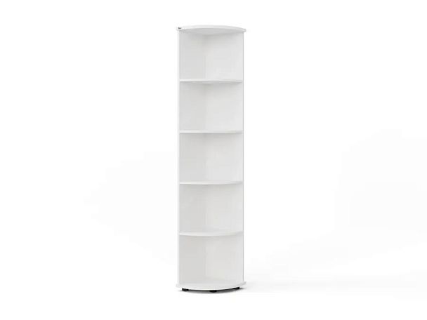 ЛАЙТ / LIGHT RLG030-35x35 Угловой стеллаж 35x35x183 Белый - Вид 1