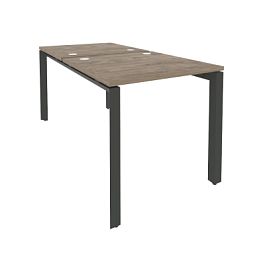 Onix Рабочая станция на П-образном м/к O.MP-D.RS-2.0.8 Тиквуд темный/Антрацит металл 780*1635*750 - Фото предпросмотра