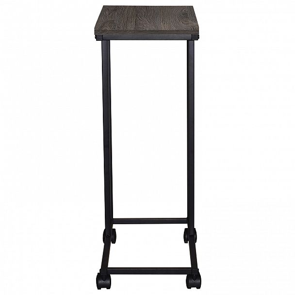 Стол журнальный на металлокаркасе BRABIX LOFT CT-001, 457х380х685 мм, цвет морёный дуб, 641859 - Вид 7