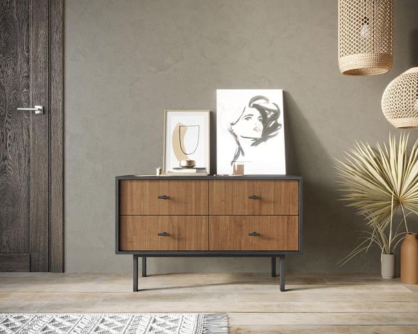 Комод с четырьмя ящиками Emerson арт EM05 - Вид 5