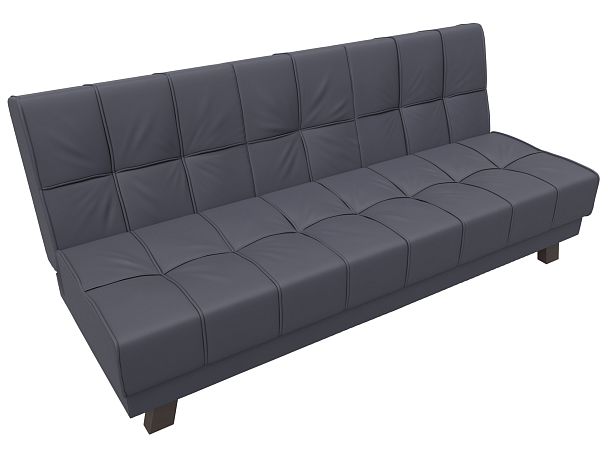 Диван прямой Винсент Экокожа серый - Вид 5