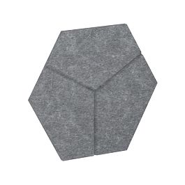 AcustiX Настенная панель шестигранная (3 луча) VE.NP-6G3L-200 Морская Галька 400*346*12
(сторона 200 - Фото предпросмотра