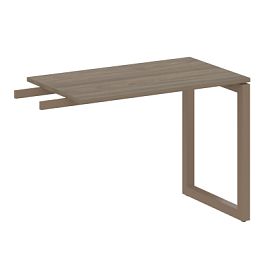 Metal System Quattro Приставной элемент на О-образном м/к 50БО.ПР-3 Вяз/Мокко металл 1000*600*750 - Фото предпросмотра