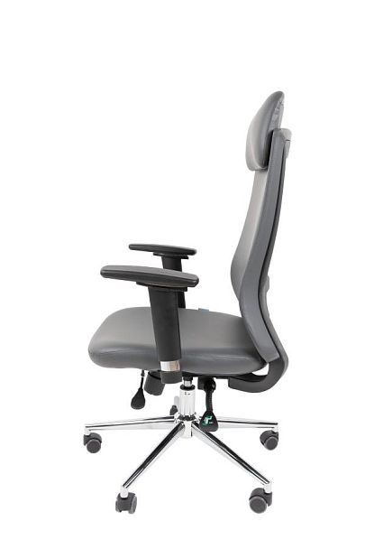 Офисное кресло Chairman 500LUX Россия экокожа cерый - Вид 15